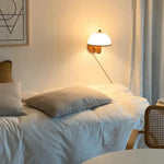 Applique Murale Nordique Design Rétro Champignon Élégant Chambre