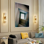 Applique Murale Nordique Élégante Design Minimaliste Chambre