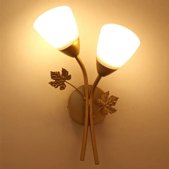 Applique Murale Nordique Élégante Design Minimaliste Verre Chambre
