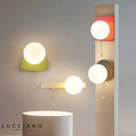 Applique Murale Nordique Lumière Design Élégante Chambre