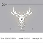 Applique Murale Nordique Luminaire Design Épuré. C-Blanc / 3 Couleurs Chambre