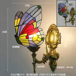 Applique Murale Papillon Vibrante Lumière Méditerranéenne 1Az Chambre