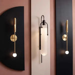 Applique Murale Pour Salon Contemporain d'Architecte