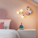 Applique Murale Rechargeable Élégante Et Ludique. Chambre