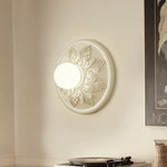 Applique Murale Ronde Design Élégante Contemporaine. Chambre