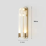 Applique Murale Simple Élégance Moderne Design Lumineux Doré H45Cm / Blanc Chaud Chambre