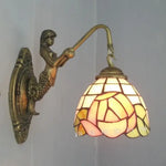 Applique Murale Tiffany Lumière Sirène Élégante Chambre
