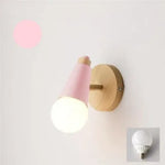 Applique Nordique Simple Pour Enfants Rose / Sans Ampoule Murale Chambre