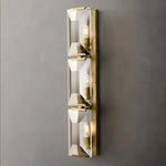 Appliques Murales Led Élégant Design Moderne Cristallin. 3 Lumières Bronze / Blanc Naturel (3