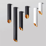Conception Led Tube Géométrique Aluminium Luminaire Chambre