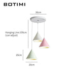 Cône Led Nordic Suspendu Luminaire Chambre