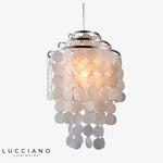 Design En Suspension Led Verre Loft A / Blanc Luminaire Chambre