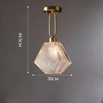 Doolin Plafonnier Verre Rétro Luminaire Chambre