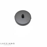 FIXATION DE PLAFOND NOIRE EN FER POUR PLAFONNIER SUSPENDU