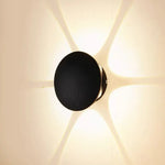 Hémisphère Quatre Côtés Luminaire Décoratif Design Moderne 12Cm 6W / Lumière Blanche