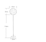 Lampadaire Led Fleur Moderne Luminaire Chambre