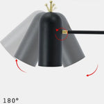 Lampe De Bureau Led Noire Industrielle Luminaire Chambre