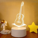 Lampe de chevet 3D LED Musicale