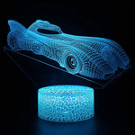 Lampe De Chevet 3D Tactile Moto