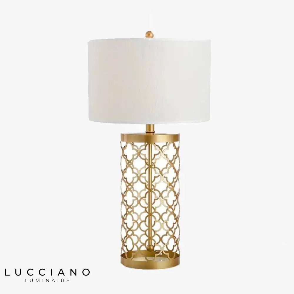 Lampe Design Dorée Chevet American Luminaire Chambre