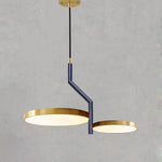 Lampe Led Cercle Doré Créative Luminaire Chambre
