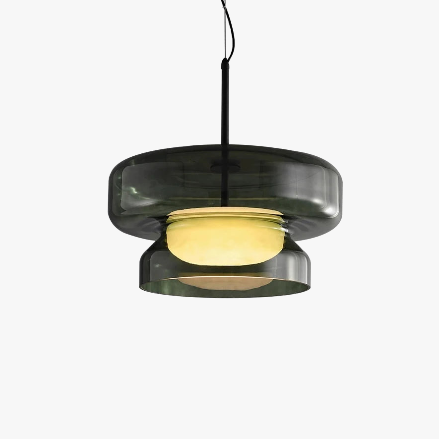 moderne design hangkroonluchter van glas met led, decoratief