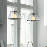 Lampe Triangle En Verre Led Luminaire Cuivre