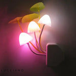 Lampe veilleuse colorée en forme de champignon