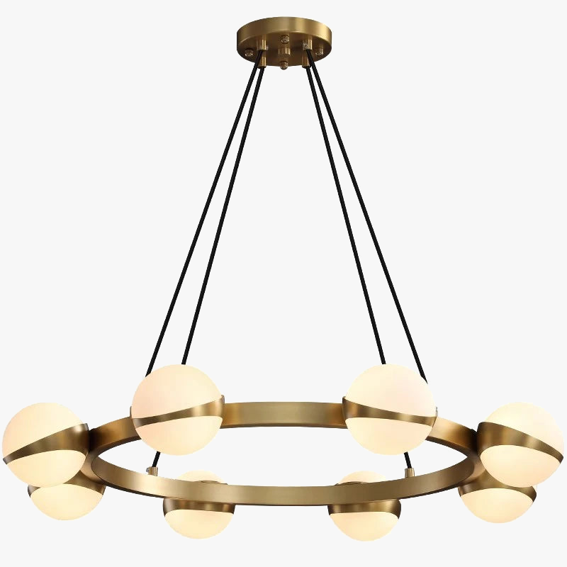 ronde moderne led design kroonluchter