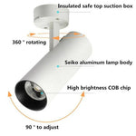 Led Cylindre Design Verlic Rond Spot Luminaire Chambre