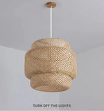Luminaire Bambou Chambre