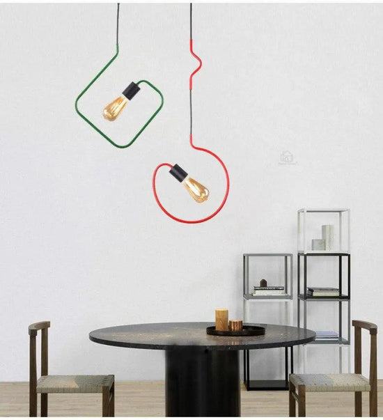 Luminaires Led Géométriques Colorés Luminaire Chambre
