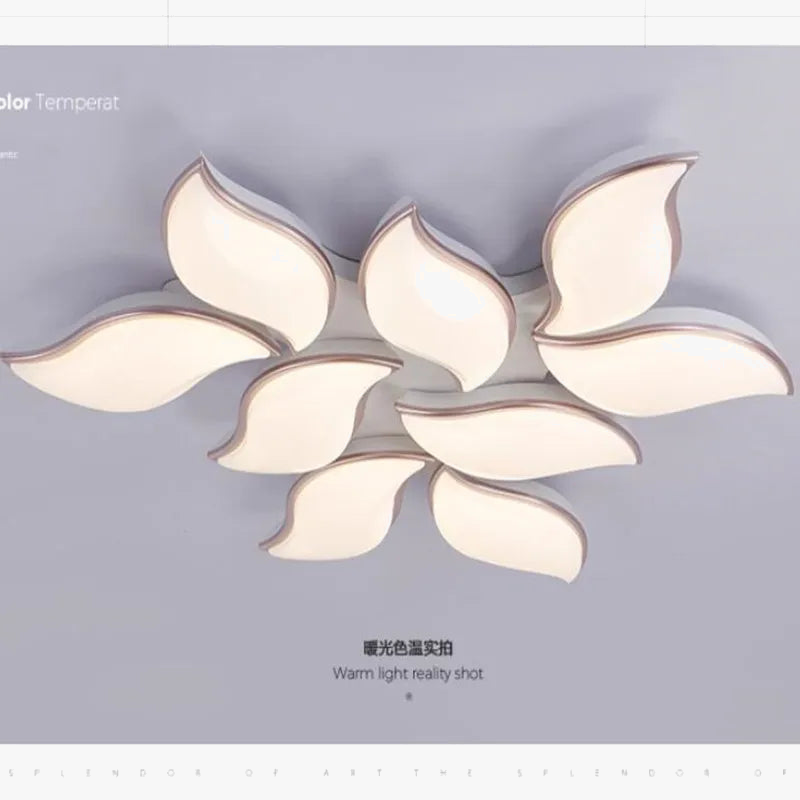 Decoratieve kroonluchter met afstandsbediening, elegant