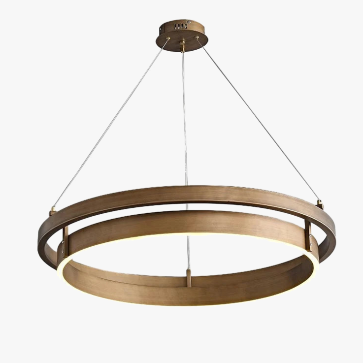 bronzen led plafondkroonluchter voor binnenhuisdecoratie
