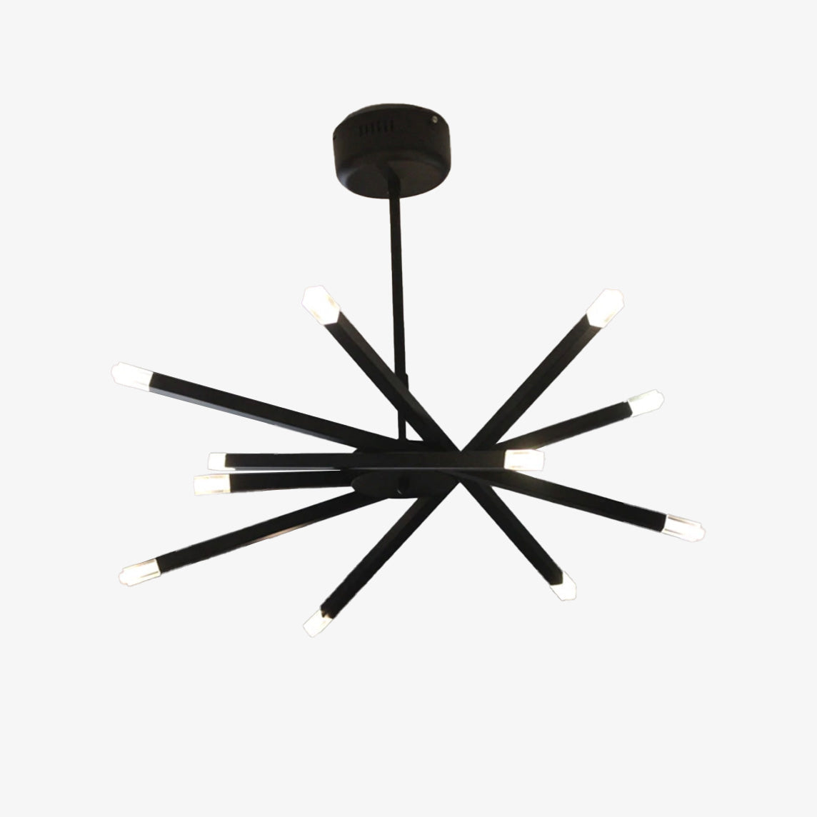 Elegante Verchroomde Design Kroonluchter
