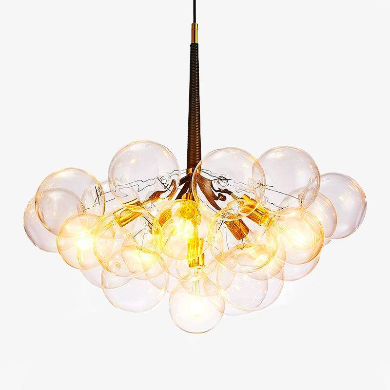 Elegante design kroonluchter met bubbels