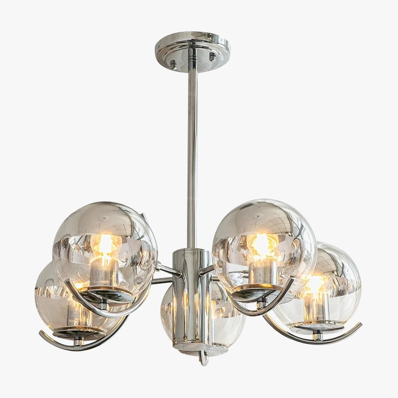 Moderne chroom elegante hanglamp lichtgevend
