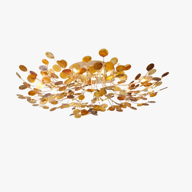 moderne design lampenkap van gekleurde agaat voor elegante binnenruimte
