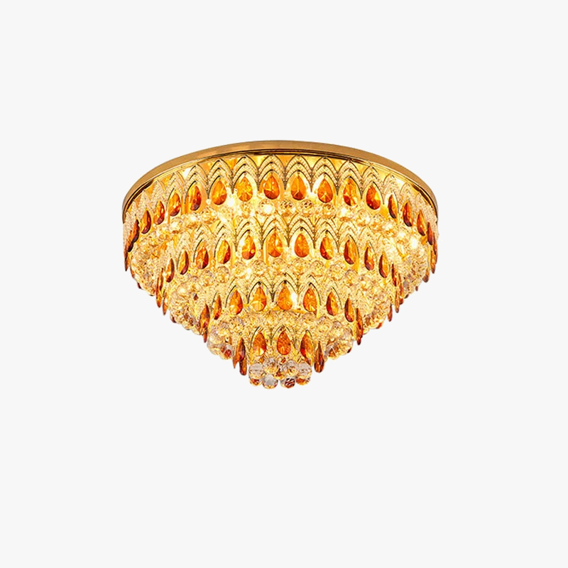 Dimbare kristallen design kroonluchter voor modern interieur