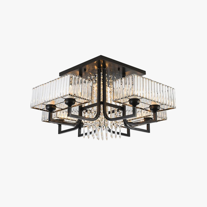 dimbare kristallen hanglamp voor elegante verlichting