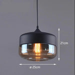 Lustre Effet Industriel Chic Ellis Lampe Rond 1