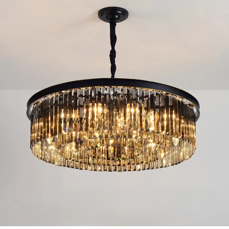 luxe kristallen kroonluchter in Italiaanse stijl voor binnenhuisdecoratie