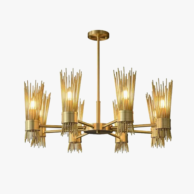 creatieve koperen led-hanglamp voor huisdecoratie