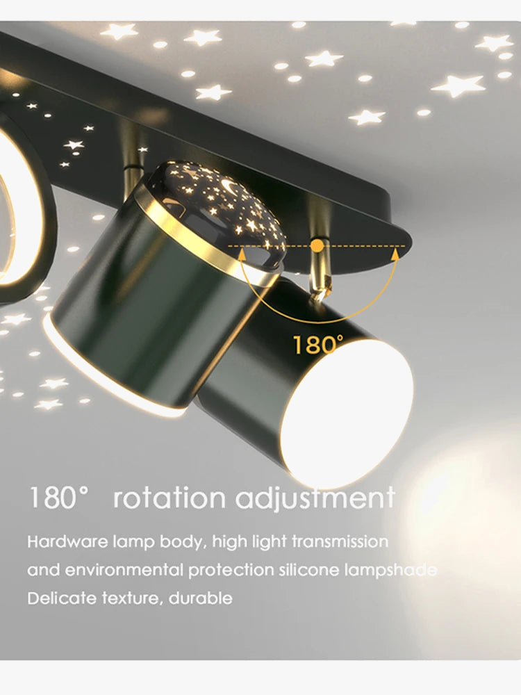 Moderne stervormige LED-design kroonluchter