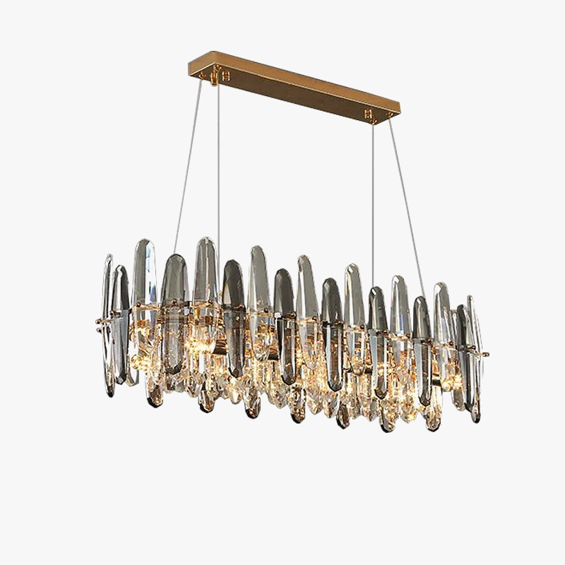 luxe dimbare k9 kristallen led-kroonluchter kerstdecoratie