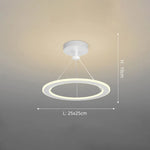 Lustre Led Design Formes Originales Blanc - B / Chaude Luminaire Chambre