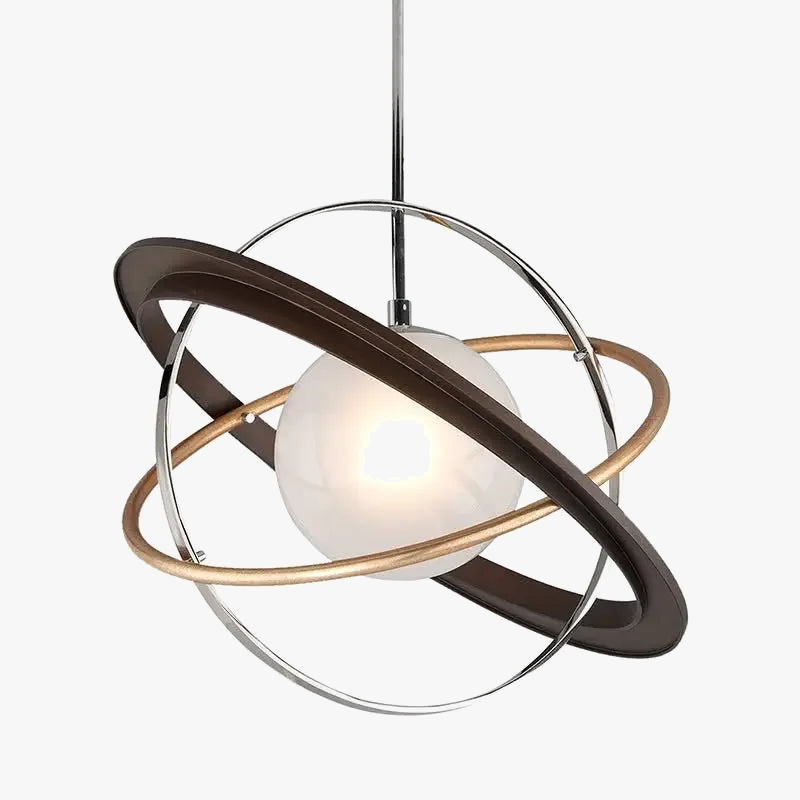 Hangende LED-kroonluchter met hemelse ringen