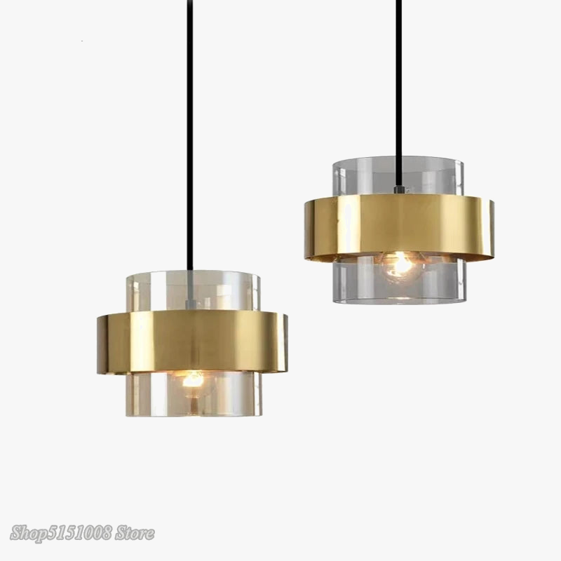 Transparante Scandinavische LED hanglamp met strak design