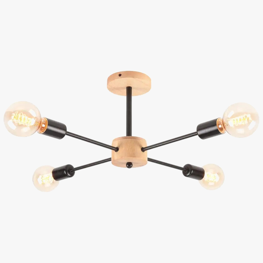 Moderne lichtgevende spinnenweb design hanglamp