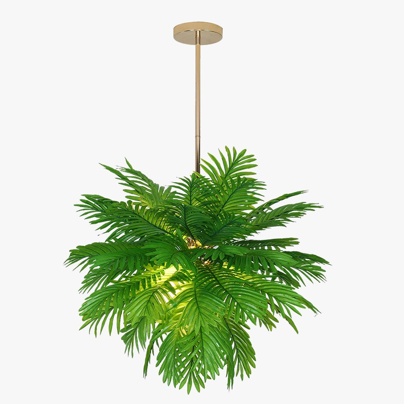 Moderne handgemaakte bronzen hanglamp